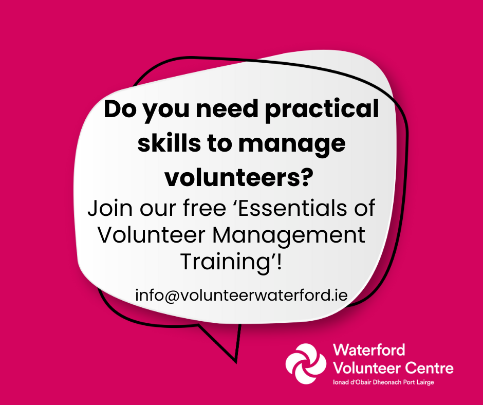 Join our Volunteer Manager training!