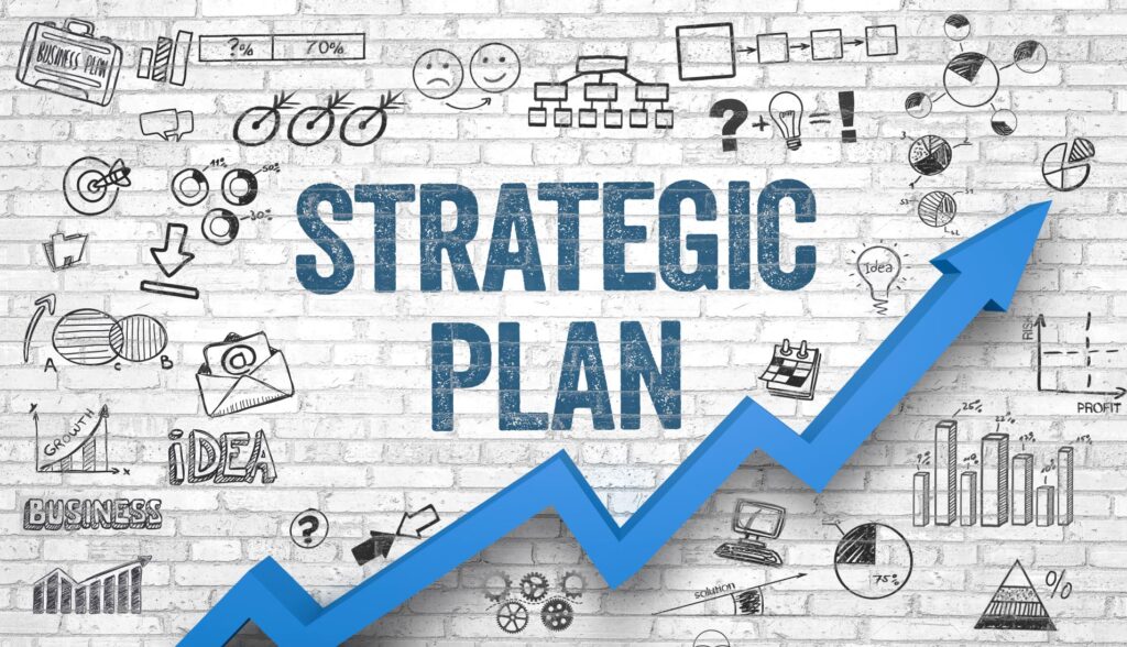 Drawing Representing Strategic Planning